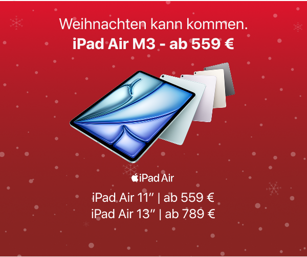 Weihnachten kann kommen